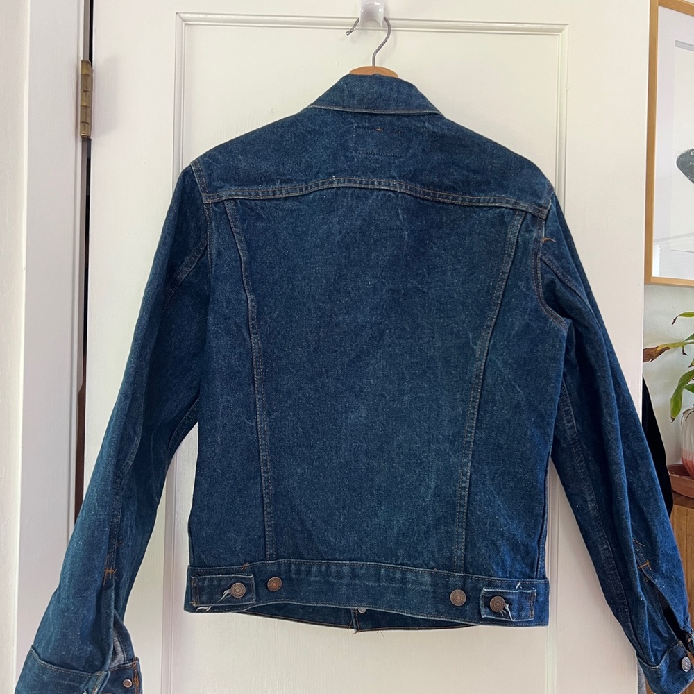 Levi’s Vintage 1970s Blue Denim Trucker Jacket - image 2